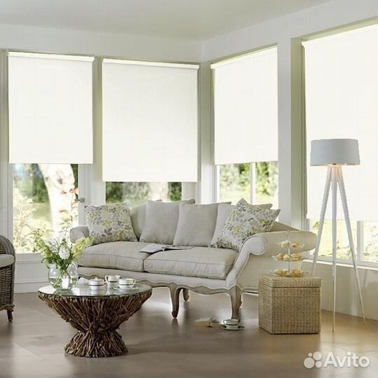 Рулонные шторы с Установкой в Подарок