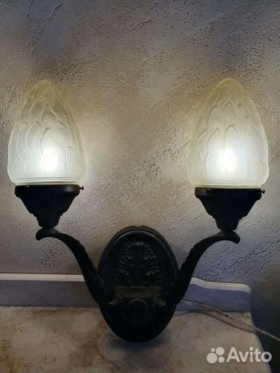 Бра двухрожковое. Сталинский ампир