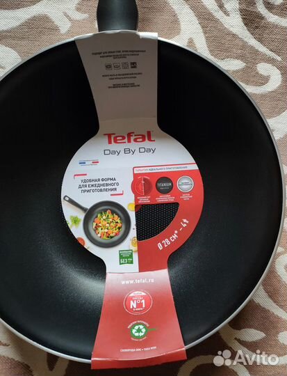 Сковорода вок tefal (большая)