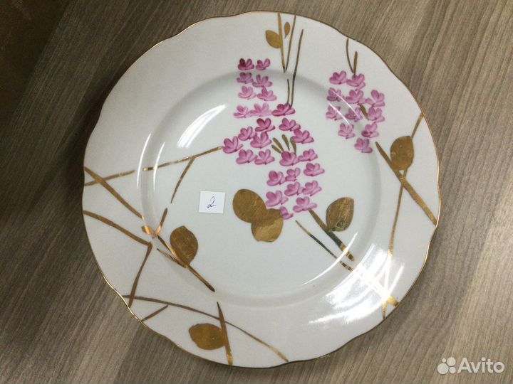 Сервиз столовый Розовая ветка сирень Дулево