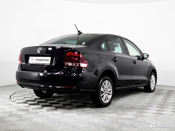Volkswagen Polo 1.6 AT, 2020, 50 217 км