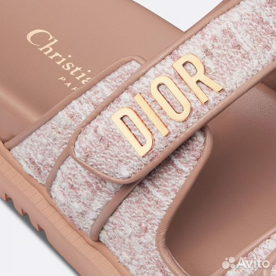 Сандали Твидовые Dioract Christian Dior Оригинал