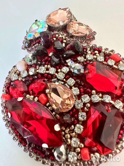 Брошь Гранат