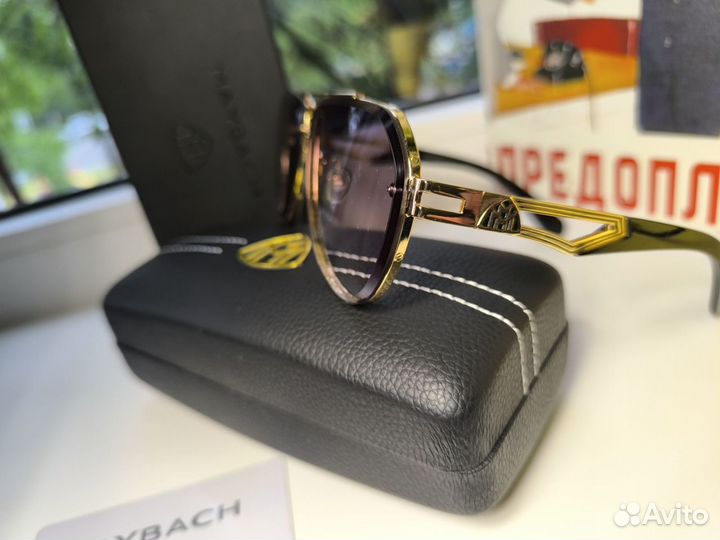 Мужские очки Maybach Aviator