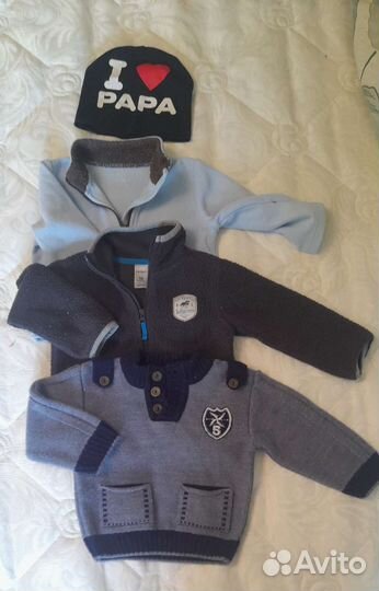 Комплект вещей на мальчика 74 80