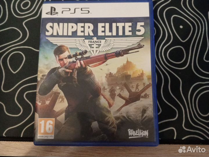 Диск sniper elite 5 на пс5