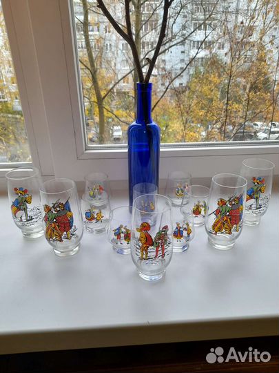 Винтажные стаканы