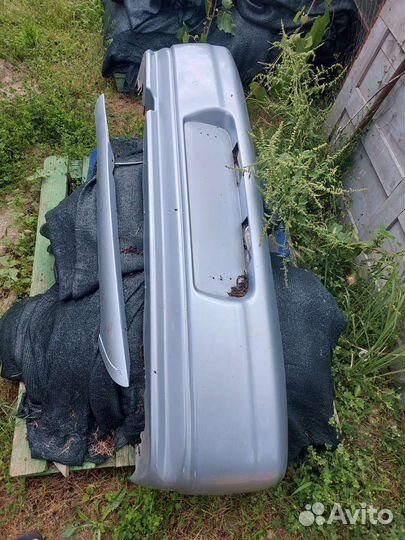 Задний бампер ваз 2112