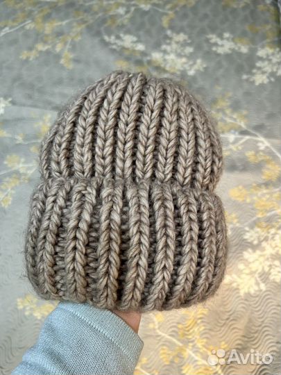 Шапка со шарфом (платок)