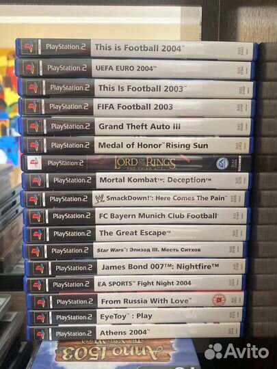 Лицензия playstation 2 диски игры