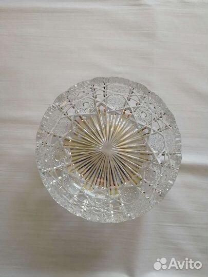 Салатник хрустальный, фруктовница