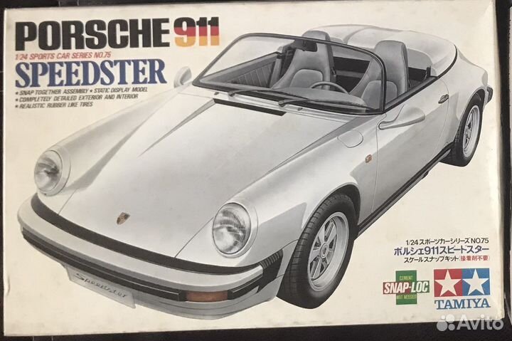 Сборная модель Porsche 911 speedster от Tamiya