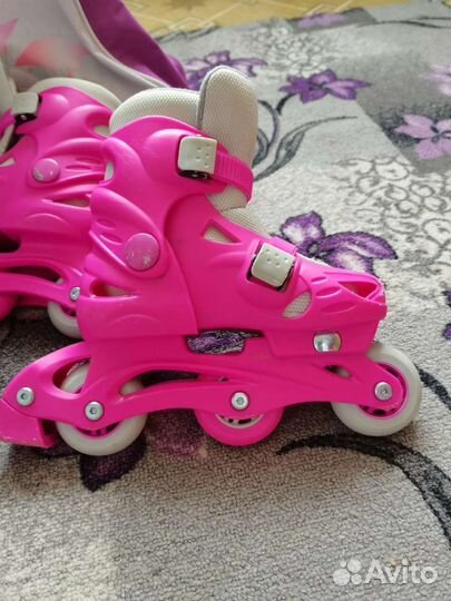 Роликовые коньки детские раздвижные