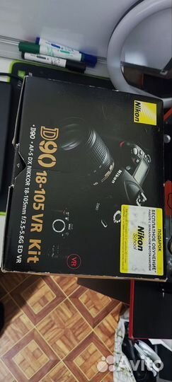 Зеркальный фотоаппарат nicon d90