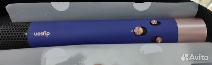 Стайлер dyson airwrap complete long hs05 синий