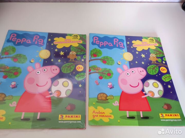 Журнал и наклейки Панини Пеппа Panini peppa pig