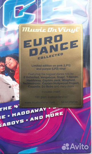 Various artists Eurodance Collected (Pink Purple)