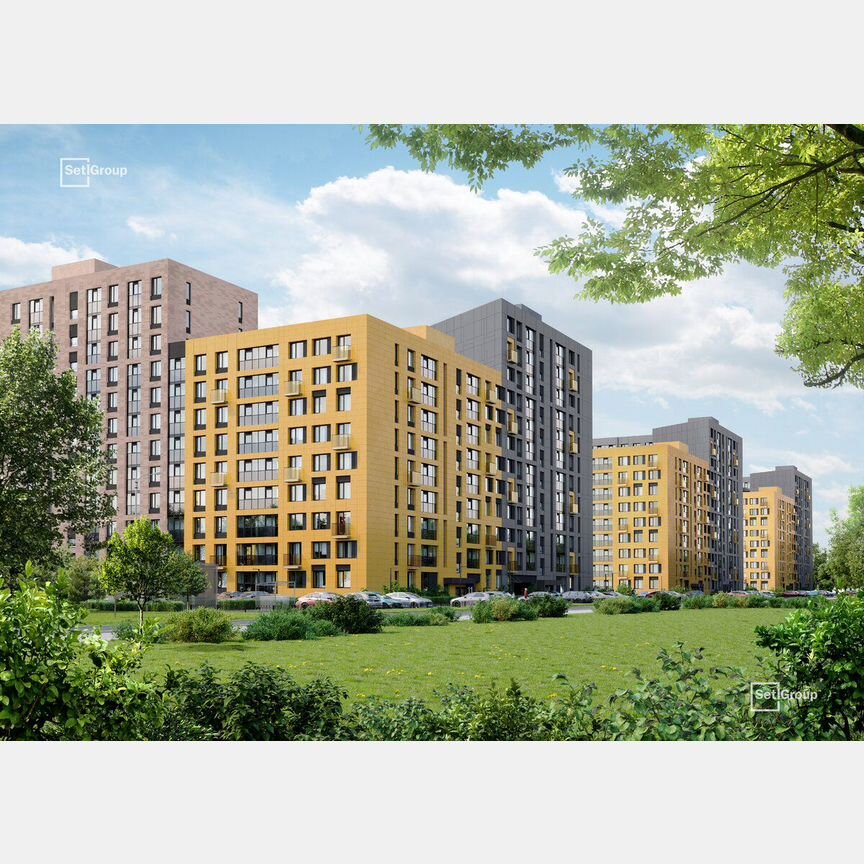 2-к. квартира, 65,2 м², 1/12 эт.