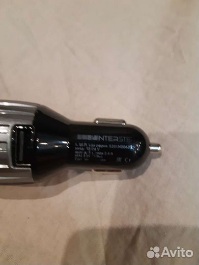 Bluetooth гарнитура interstep с зарядкой в прикури