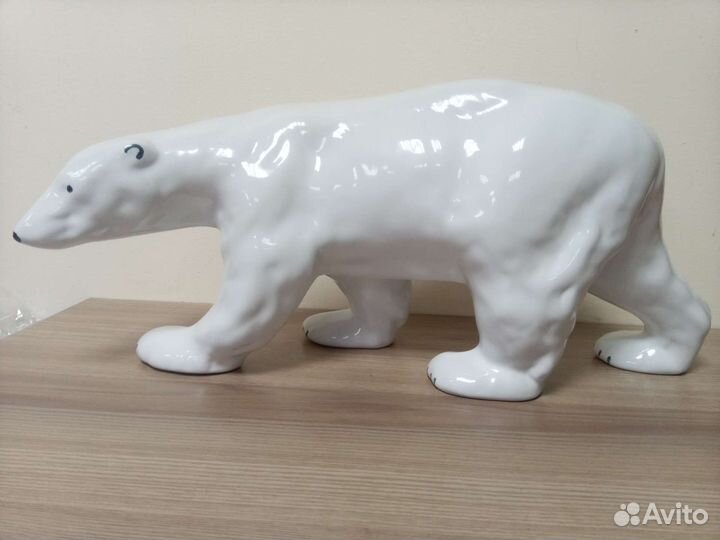 Медведь фарфор СССР лфз