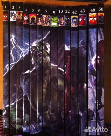 Официальная коллекция комиксов marvel