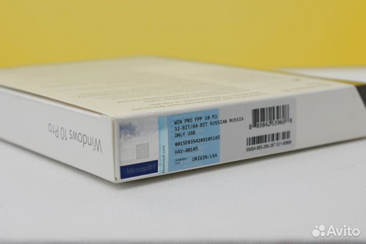 Windows 10 64 PRO BOX USB Русский