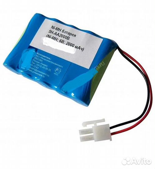 Аккумулятор 5H-AA2000B 6V 2200mAh 5h-aa2000b