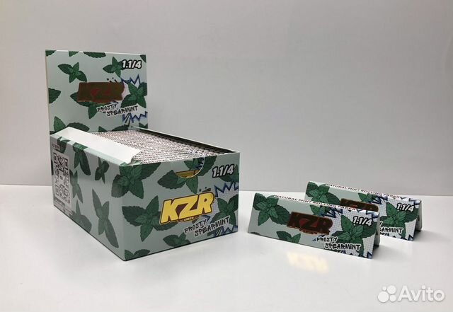 Бумага для самокруток «Морозная мята» 7.7 см