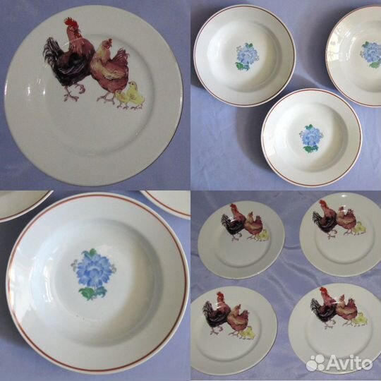 Редкие винтажные тарелки СССР +++