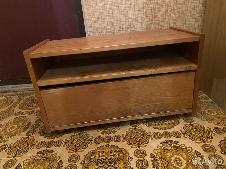 Тумба для обуви прихожая дерево винтаж кинореквизи