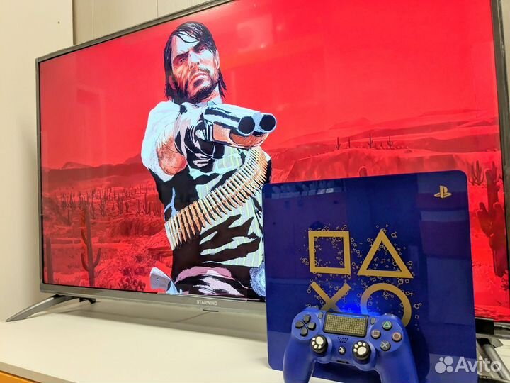 Прошитая Sony PlayStation 4 slim 500gb + 25