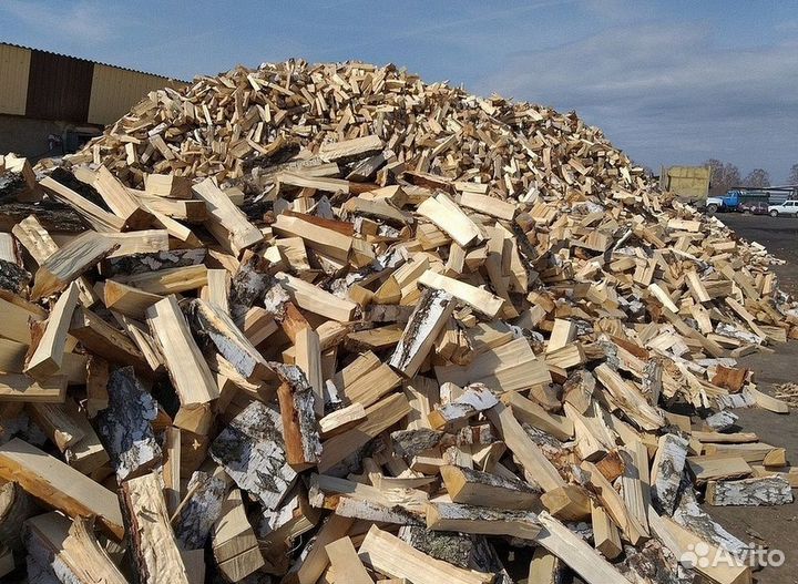Дрова березовые колотые