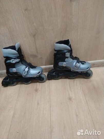 Роликовые коньки детские раздвижные