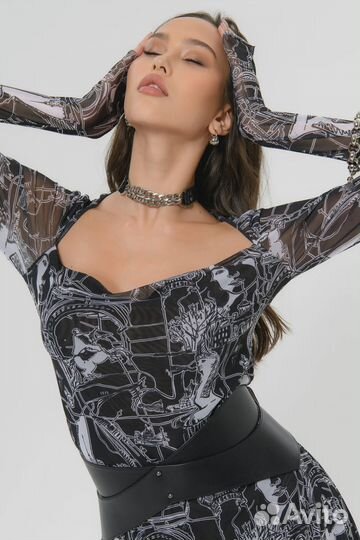 Корсет из натуральной кожи Artpiter