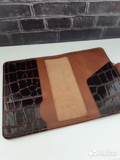 Обложка для ежедневника из кожи