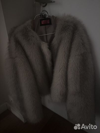 Шуба из эко меха