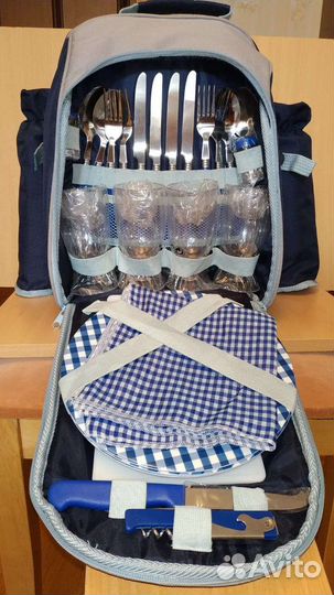 Набор для пикника в рюкзаке