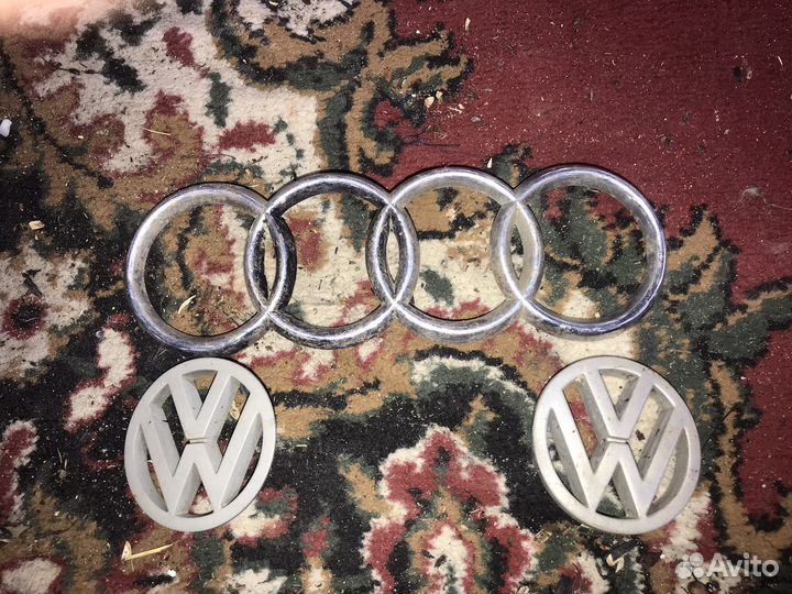 Значки audi, volkswagen