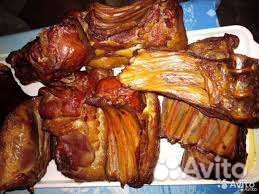 Копчёное мясо свинина