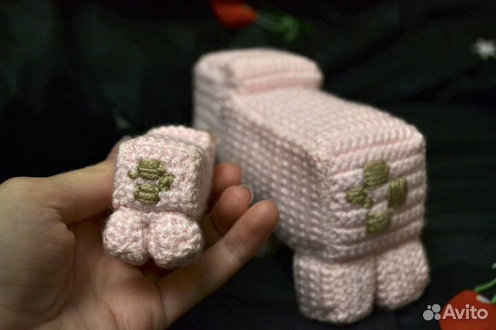 Игрушки поросенок из майнкрафта