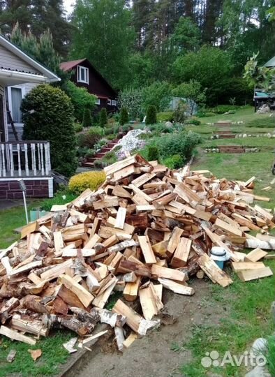 Дрова Березовые в наличии в Выборге
