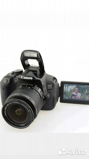 Зеркальный фотоаппарат canon 650d