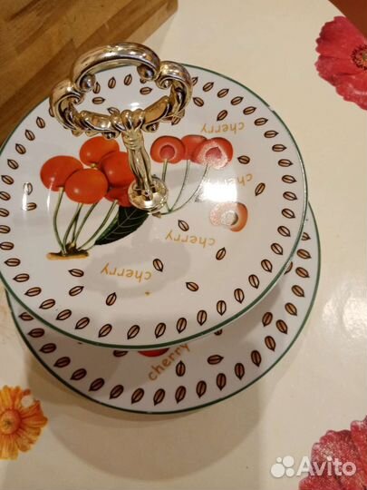 Ваза для фруктов и конфет, лимонница, сахарница