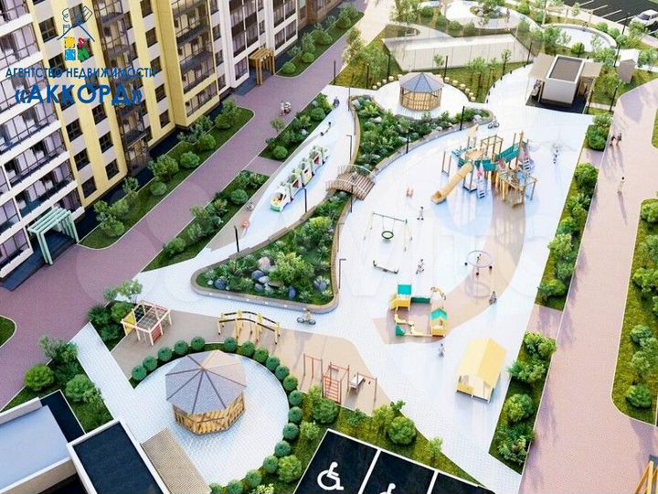 3-к. квартира, 58,4 м², 1/10 эт.