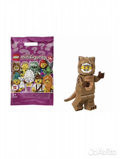 Lego minifigures 24 T Rex оригинал