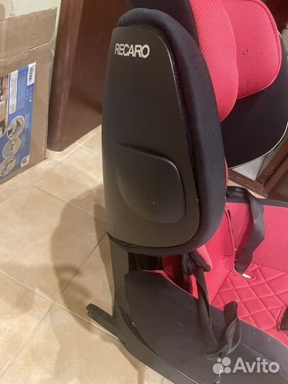 Детское автокресло Recaro optiafix 9-18 +izofix