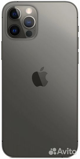 Корпус для iPhone 12 Pro Max (Ростест) (черный) Oe