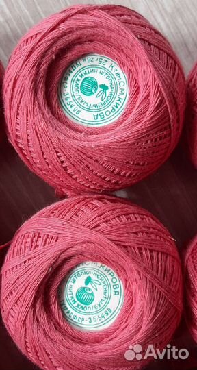 Нитки времен СССР хлопок