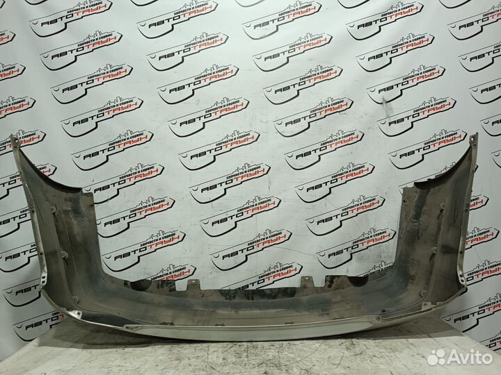 Бампер nissan teana J31 PJ31 TNJ31 H50229W59B без выемок 2 модель задний серебро, K23 NA6227