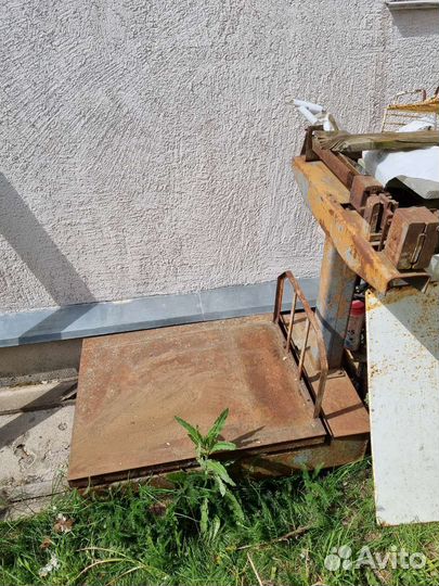 Весы платформенные промышленные механические